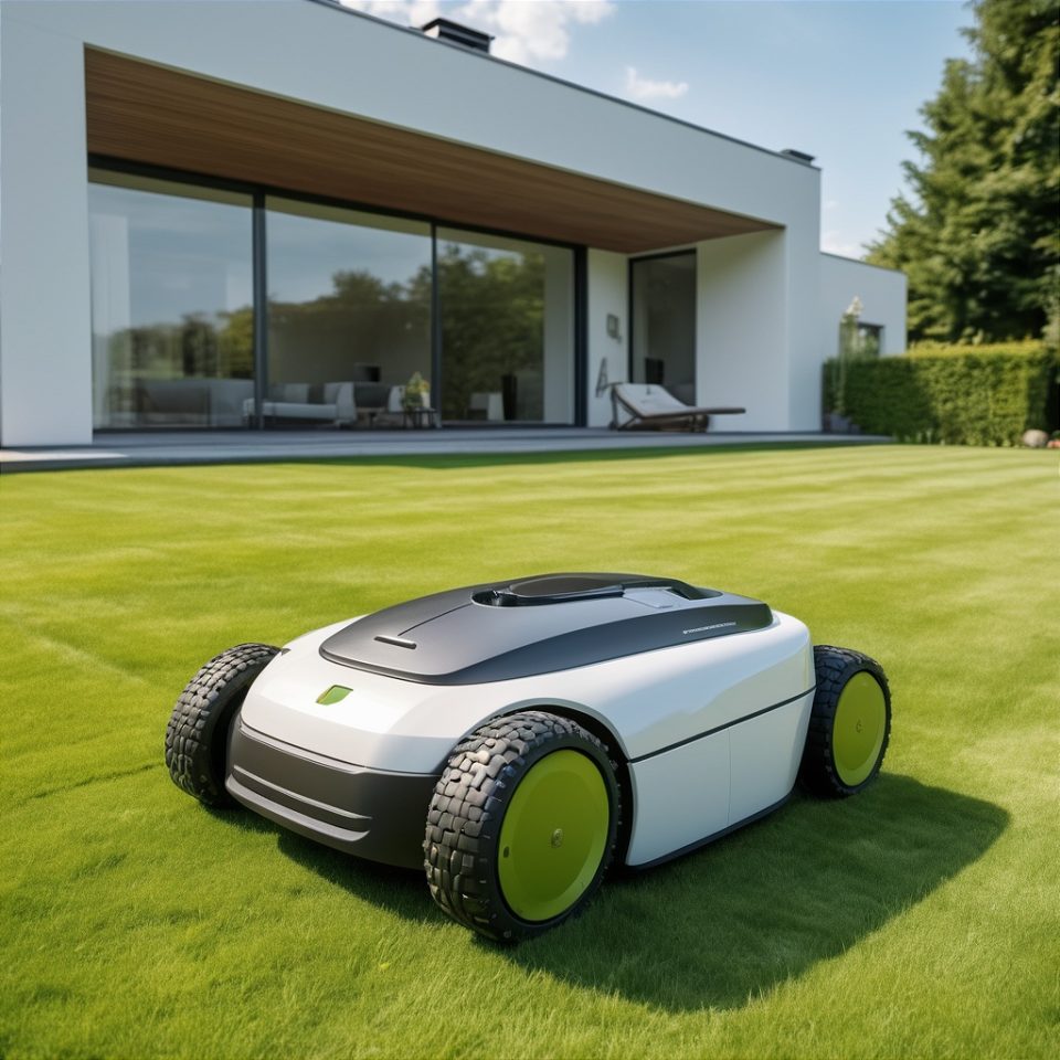 Robot de tuns gazonul
