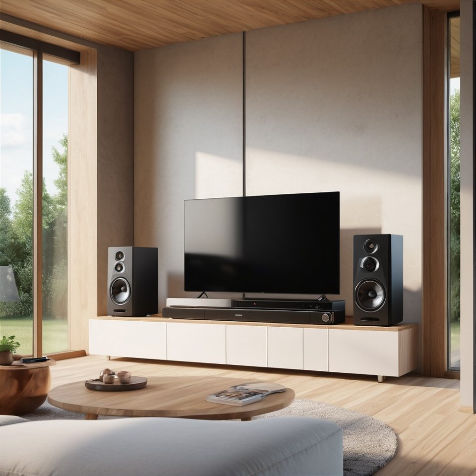 Sistem audio multiroom într-o casă